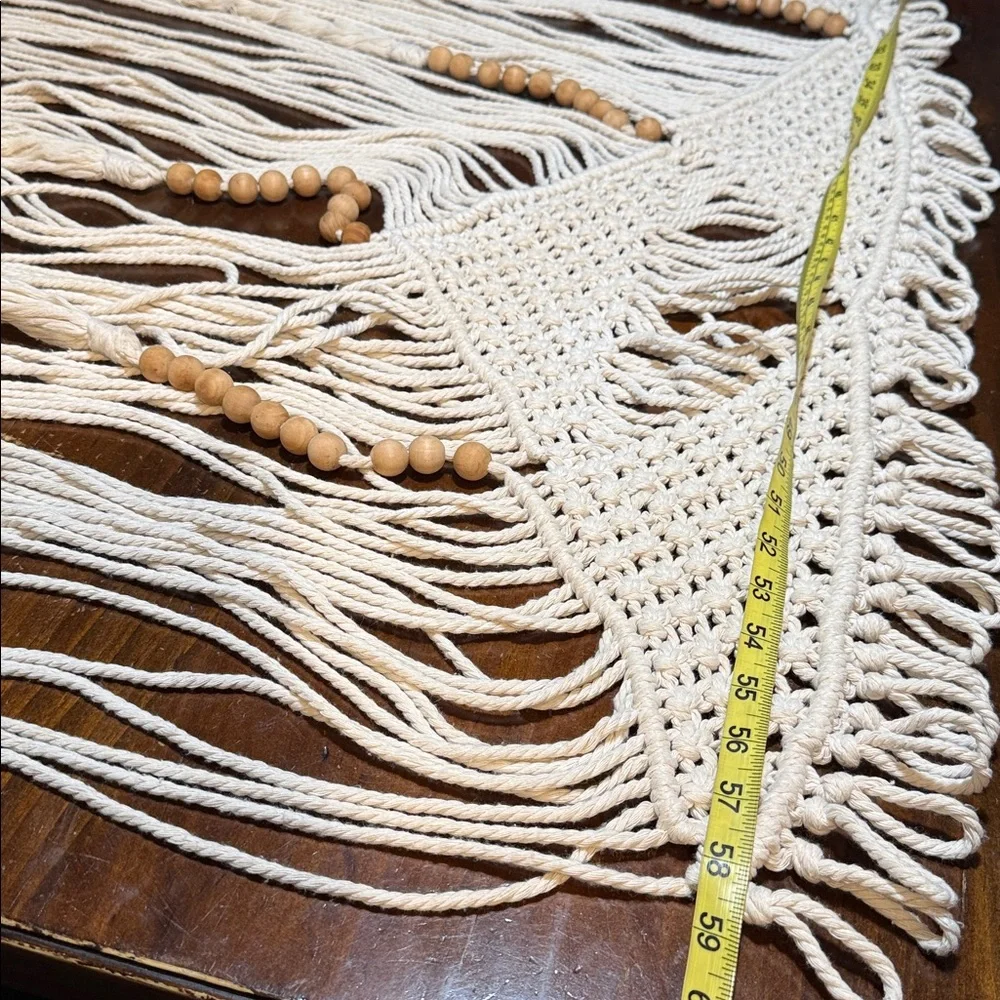 HUGE HANDCRAFTED BOHEMIAN MACRAME WALL HANGING✨